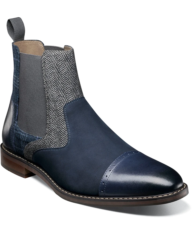 Stacy Adams Men's Finney Cap Toe Chelsea Boots