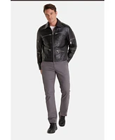 Furniq Uk Men's Leather Jacket