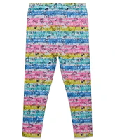 Jojo Siwa Little Girls Crossover T-Shirt and Leggings Outfit Set