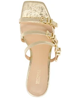 Michael Kors Women's Darrington Kitten Heel Strap Sandals