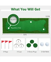 Vebreda Golf Putting Green with Realistic Artificial Grass Turf