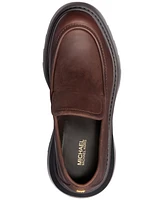 Michael Kors Women's Shiloh Leather Lug Loafers