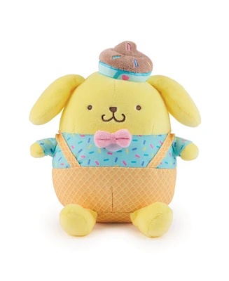 Hello Kitty Gund Sanrio Ice Cream Pompompurin Plush, 6"