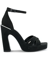 Dkny Women's Linda Strappy Square-Toe Sandals