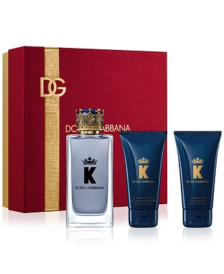 Dolce&Gabbana Men's 3-Pc. K Eau de Toilette Gift Set