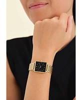 Rosefield Boxy Women's Gold Tone Stainless Steel Bracelet Watch 28mm