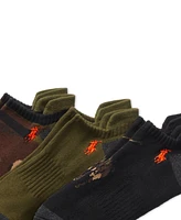 Polo Ralph Lauren Men's 3-Pk. Camo Pony Low Cut Socks