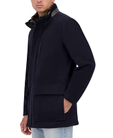 Cole Haan Men's Wool Plush Car Coat