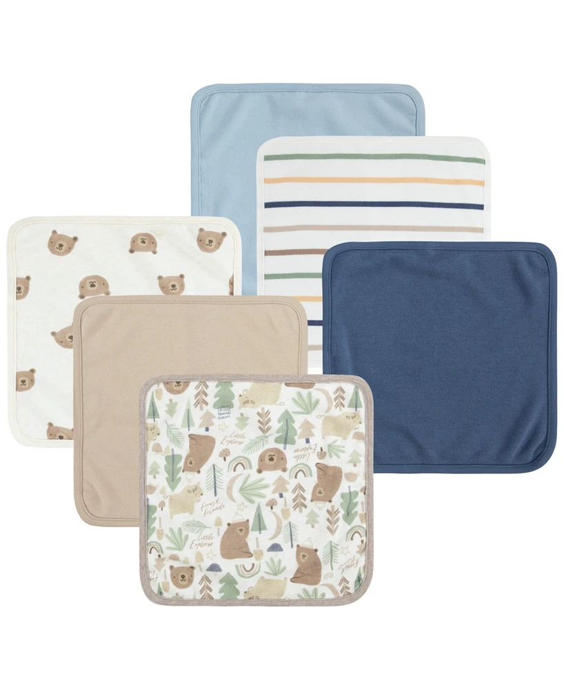 Huggies Baby "Forest Friends" Washcloths 6-Pack