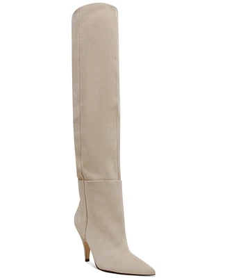 Steve Madden Women's Bellamie Wide-Calf Knee-High Slouch Dress Boots