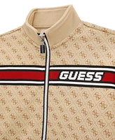 Guess Big Boy Collared Active Quatro G Zip-Up Top