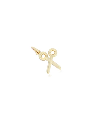 The Lovery Mini Gold Scissor Charm 14K Gold