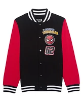 Spider-Man Big Boys Varsity Jacket