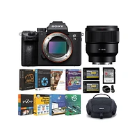 Sony Alpha a7 Iii Full Frame Mirrorless Camera with 85mm Lens & Accessory Bundle