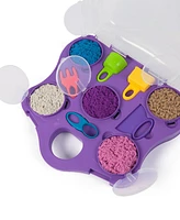 Kinetic Sand, Variety Case with Beach Sensory Toys