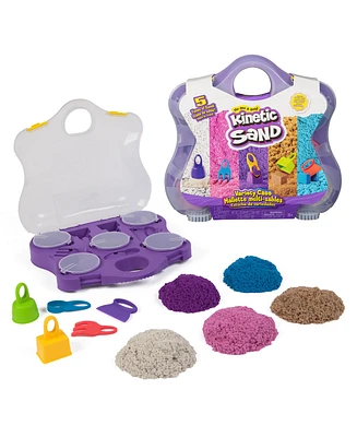 Kinetic Sand, Variety Case with Beach Sensory Toys