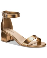 Style & Co Women's Janiee Ankle-Strap Block-Heel Sandals, Created for Macy's