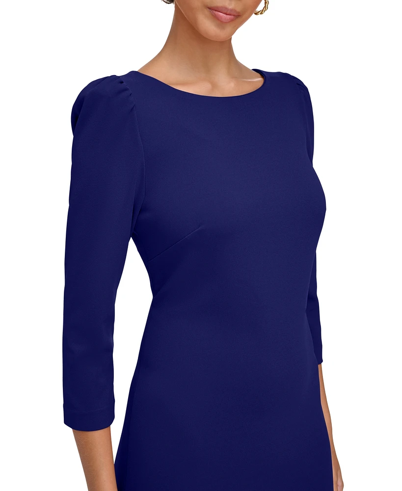 Calvin Klein Women's 3/4-Sleeve Sheath Dress