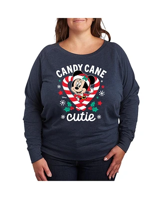 Hybrid Apparel Plus Disney Candy Cane Graphic Pullover T-shirt