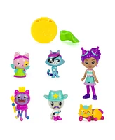 Gabby's Dollhouse Celebration Themed Cat Toy Figures