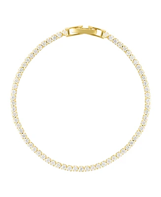 Adornia Gold Micro Tennis Bracelet