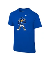 Nike Little Boys and Girls Royal Air Force Falcons The Bird Big Logo T-Shirt