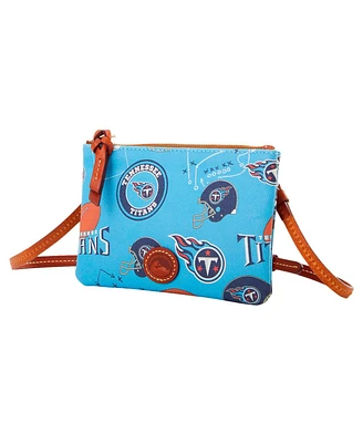 Dooney & Bourke Tennessee Titans Top Zip Crossbody Purse