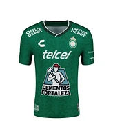 Charly Men's Green/White Club Leon 2024/25 Home Authentic Jersey