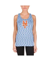 New Era Women's Royal York Mets Space Dye Keyhole Back Tank Top