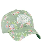 '47 Brand Women's Green Kansas City Chiefs Meadow Garden Clean Up Adjustable Hat