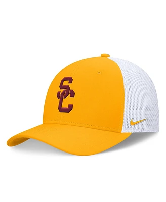 Nike Men's Gold Usc Trojans On-Field Rise Futura Mesh Flex Hat