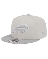 New Era Men's Stone/Gray Buffalo Bills Two-Tone Color Pack 9FIFTY Snapback Hat