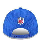 New Era Men's Royal Los Angeles Rams 2024 Sideline 9FORTY Stretch-Snap Hat