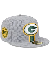 New Era Men's Green Bay Packers 2024 Sideline 59FIFTY Fitted Hat