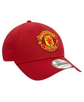 New Era Men's Red Manchester United Seasonal 9FORTY Adjustable Hat