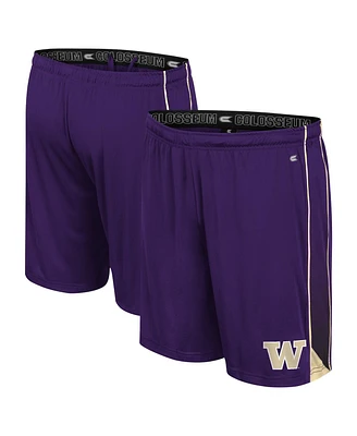 Colosseum Men's Purple Washington Huskies Online Shorts