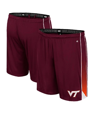 Colosseum Men's Maroon Virginia Tech Hokies Online Shorts