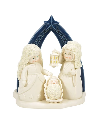 Department 56 Snowbabies Midnight Clear Nativity Figurine, 5.91 Inches