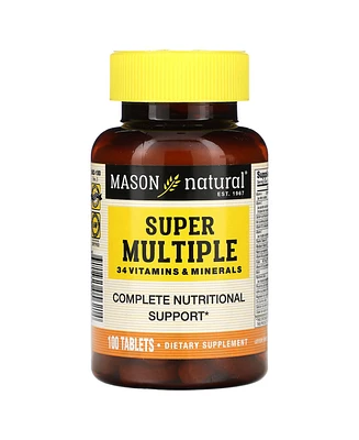 Mason Natural Super Multiple 34 Vitamins and Minerals