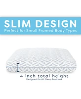 ProSleep Cool Comfort Memory Foam Low-Profile Pillow, King, Exclusively at Macy's