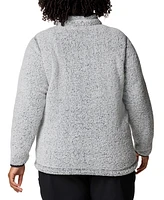 Columbia Plus Size West Bend Full Zip Ii Fleece Jacket