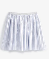 Epic Threads Big Girls Metallic Pleated Pull-On Skirt, Created for Macy's