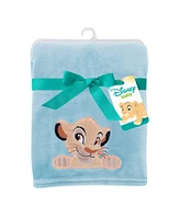 Lambs & Ivy Disney Baby Lion King Adventure Blue Simba Soft Minky Baby Blanket by