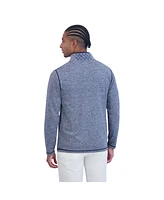 Ben Sherman Men's Seamless Knit Quarter Zip Sweatshirt