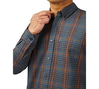 Ben Sherman Men's Regular-Fit Check Button-Down Shirt