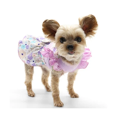 Dogo Pet Lilac Cross Back Dress