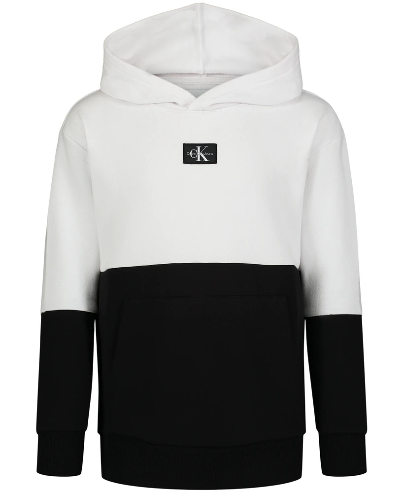 Calvin Klein Big Boys Colorblock Hoodie