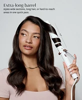 T3 SinglePass Curl X 1.5" Ceramic Extra-Long Barrel Curling Iron in Satin Blush