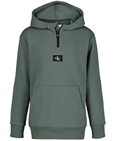 Calvin Klein Big Boys Partial Zip Hoodie