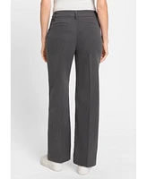 Olsen Women's Anna Fit Wide Leg Corduroy Trouser